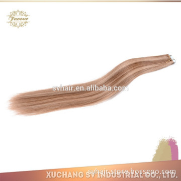 high quality P-color PU tape human hair weft full head 3M tape-in extensions 100% human hair remy pu tape hair extension
